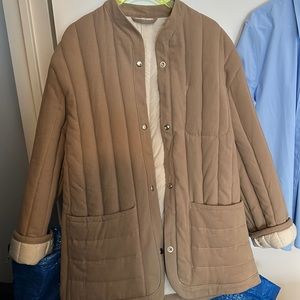 Kordal Sawyer quilted jacket coat size small like new